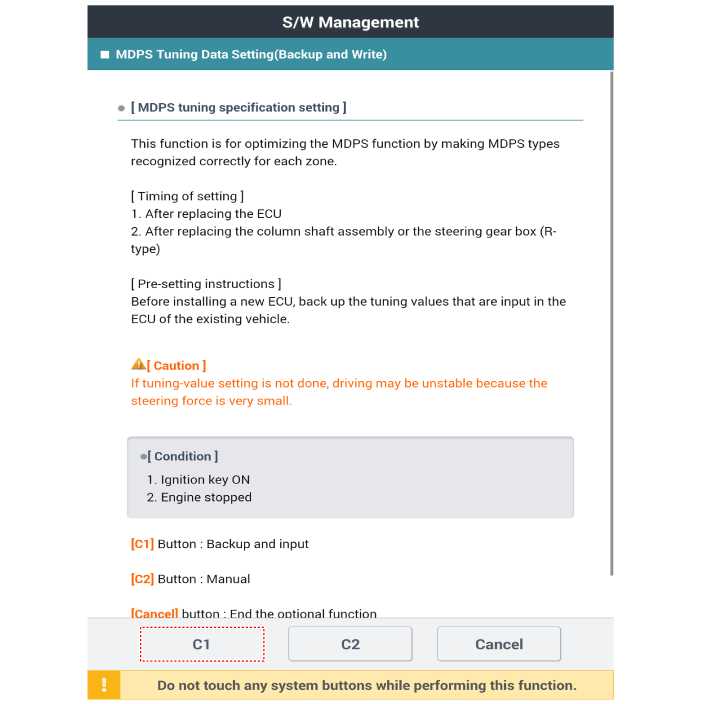 Hyundai Palisade. Repair procedures