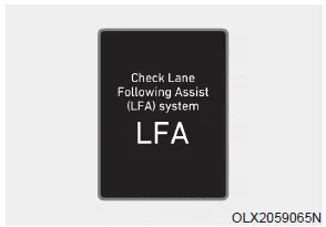 Hyundai Palisade. Warning Message